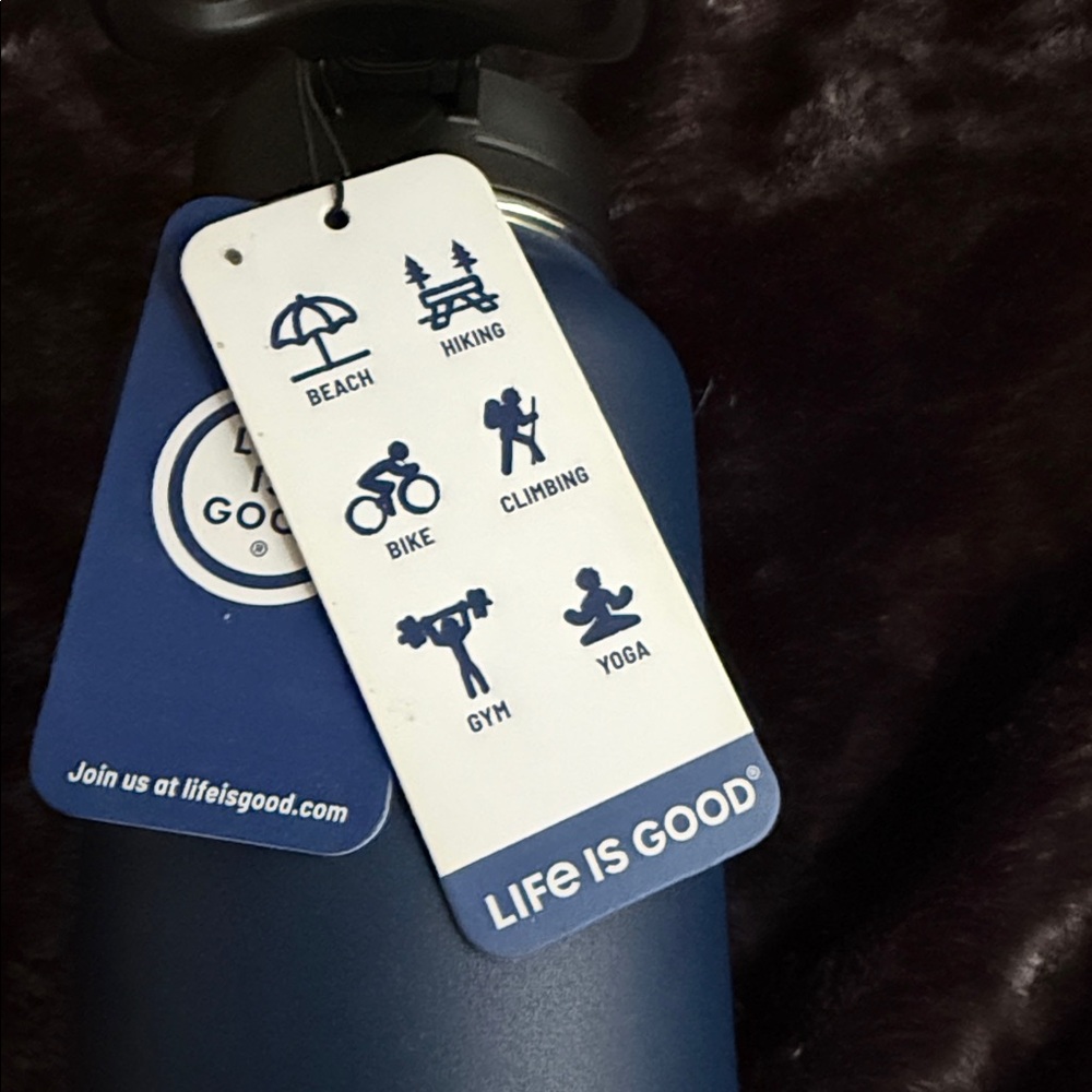 Life Is Good ‘Be The Person Your Dog Thinks You Are’ 32 oz. stainless tumbler - Picture 7 of 8